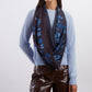 Burgundy Eva Belle Scarf