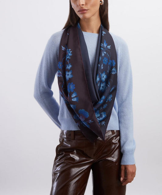 Burgundy Eva Belle Scarf