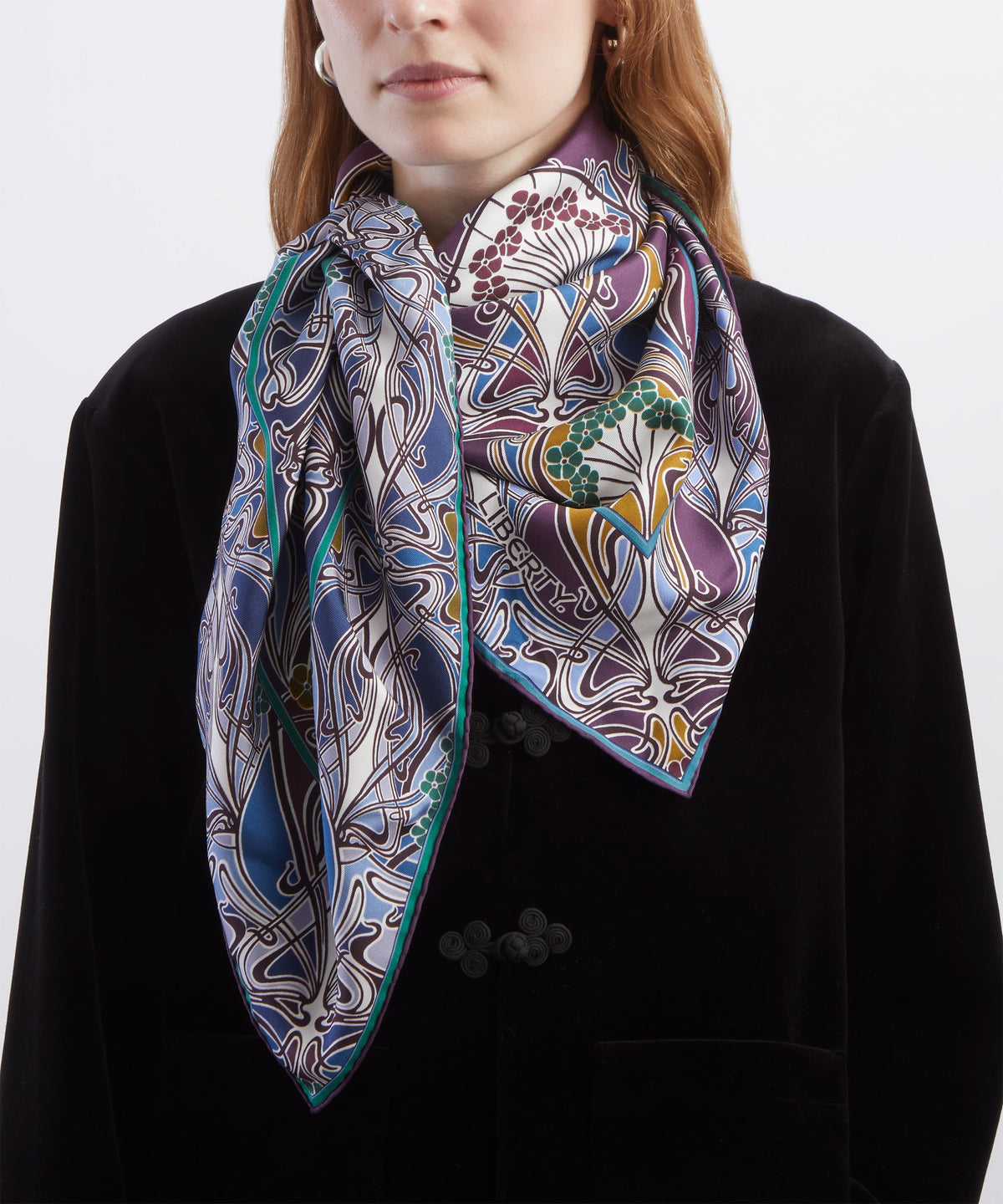 Purple Ianthe DP 90 Scarf