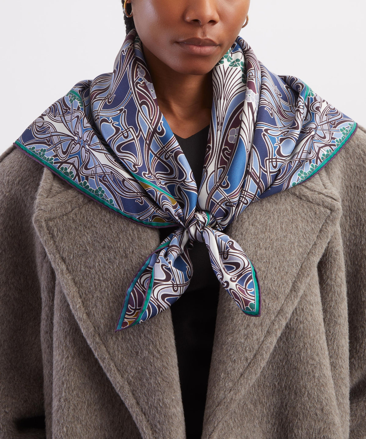 Purple Ianthe DP 90 Scarf