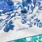 Blue Unas Blooms Scarf