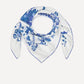 Blue Unas Blooms Scarf