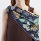 Navy Persian Gardens Scarf