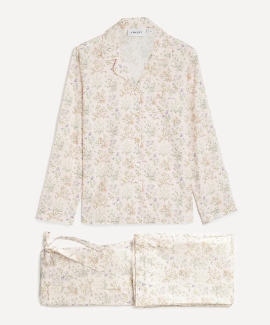 Blush Floral Remedy Long Relaxed PJ Set