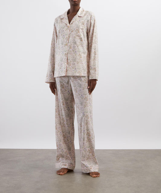 Blush Floral Remedy Long Relaxed PJ Set