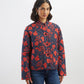 Navy Radiant Ros Quilted Jacket
