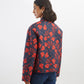 Navy Radiant Ros Quilted Jacket