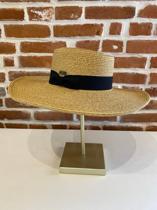 Paper braid Up Brim Hat