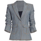 Louisa Gathered Sleeve Jacket