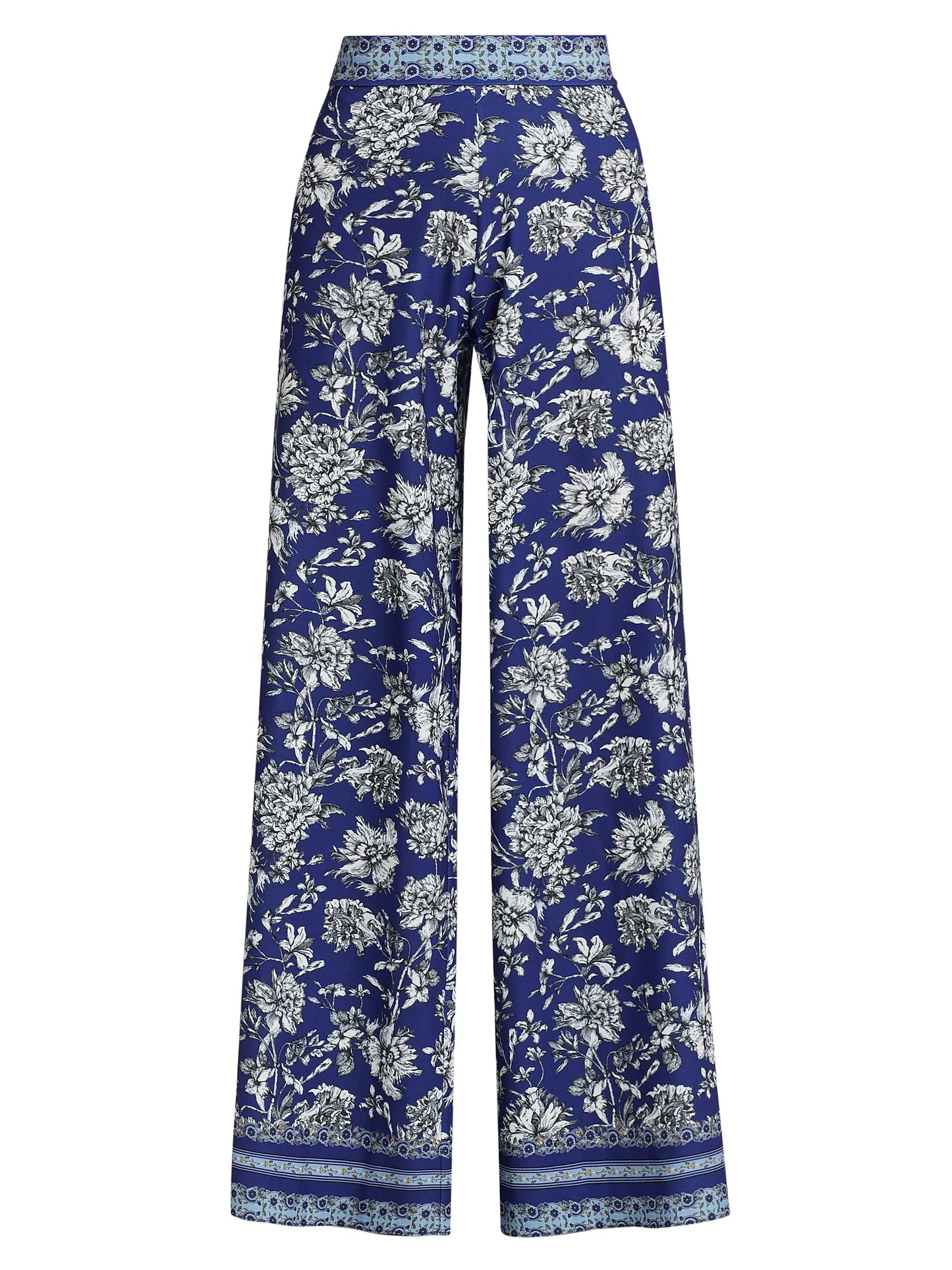 Athena Floral Wide-Leg Pants