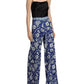 Athena Floral Wide-Leg Pants
