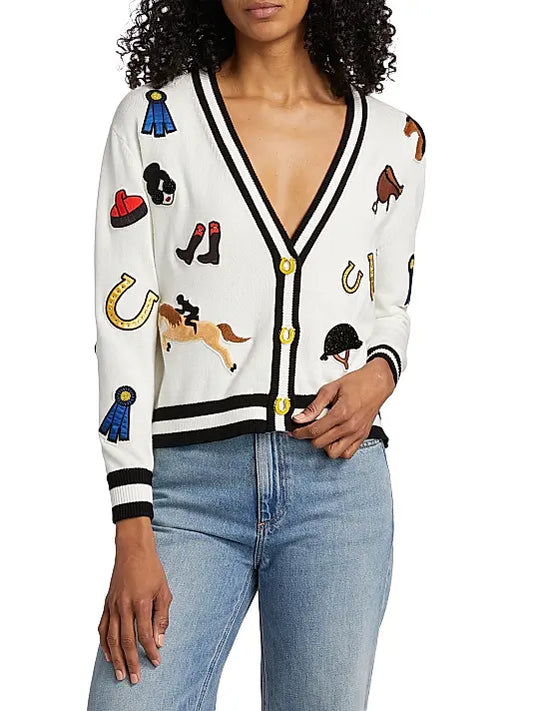 Bradley Stretch Cotton Equestrian Cardigan