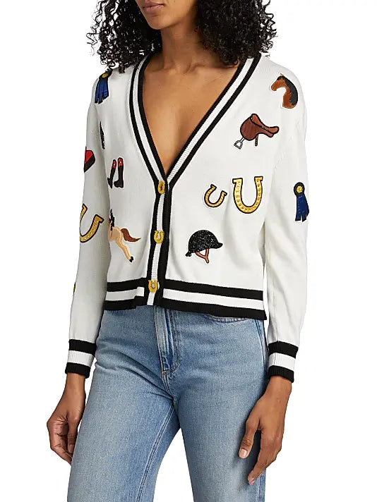 Bradley Stretch Cotton Equestrian Cardigan