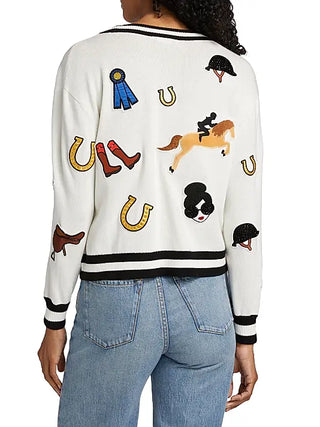 Bradley Stretch Cotton Equestrian Cardigan