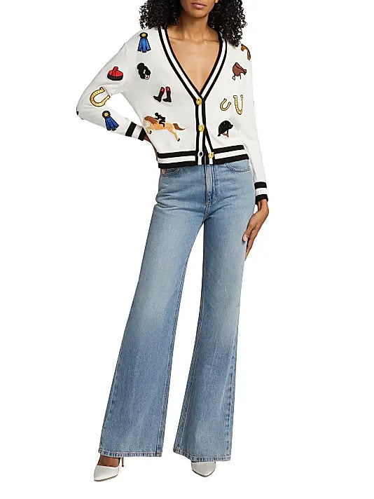 Bradley Stretch Cotton Equestrian Cardigan