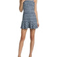 Kaidra Squareneck Drop-Waist Minidress