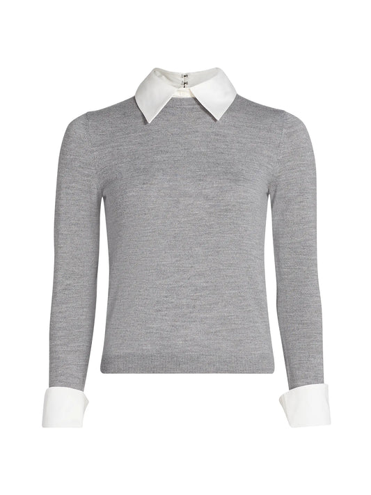 Porla Double Collar Sweater