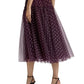 Selly Camille Polka Dot Midi-Skirt