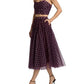 Selly Camille Polka Dot Midi-Skirt