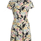 Ikat Bouquet Nova Floral Denim Minidress