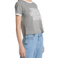 STUDDED HELLO BONJOUR HOWDY SHRUNKEN TEE