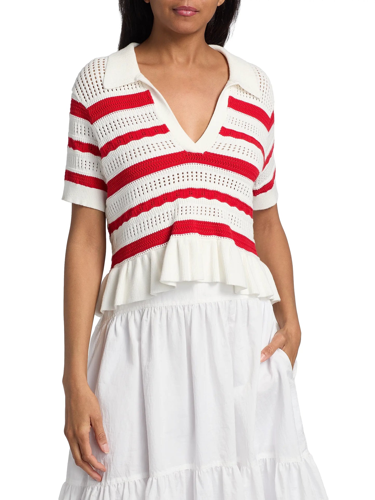 ELVIRE POLO SWEATER
