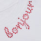 RHINESTONE BONJOUR SHRUNKEN TEE