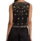 Amal Embellished Boxy Tank