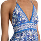 Karolina Smocked Waist Tiered Maxi Dress