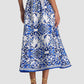 EARLA SOLSTICE HR FLARE MIDI SKIRT