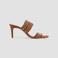 Sutton Mixed Hardware Sandal Heel