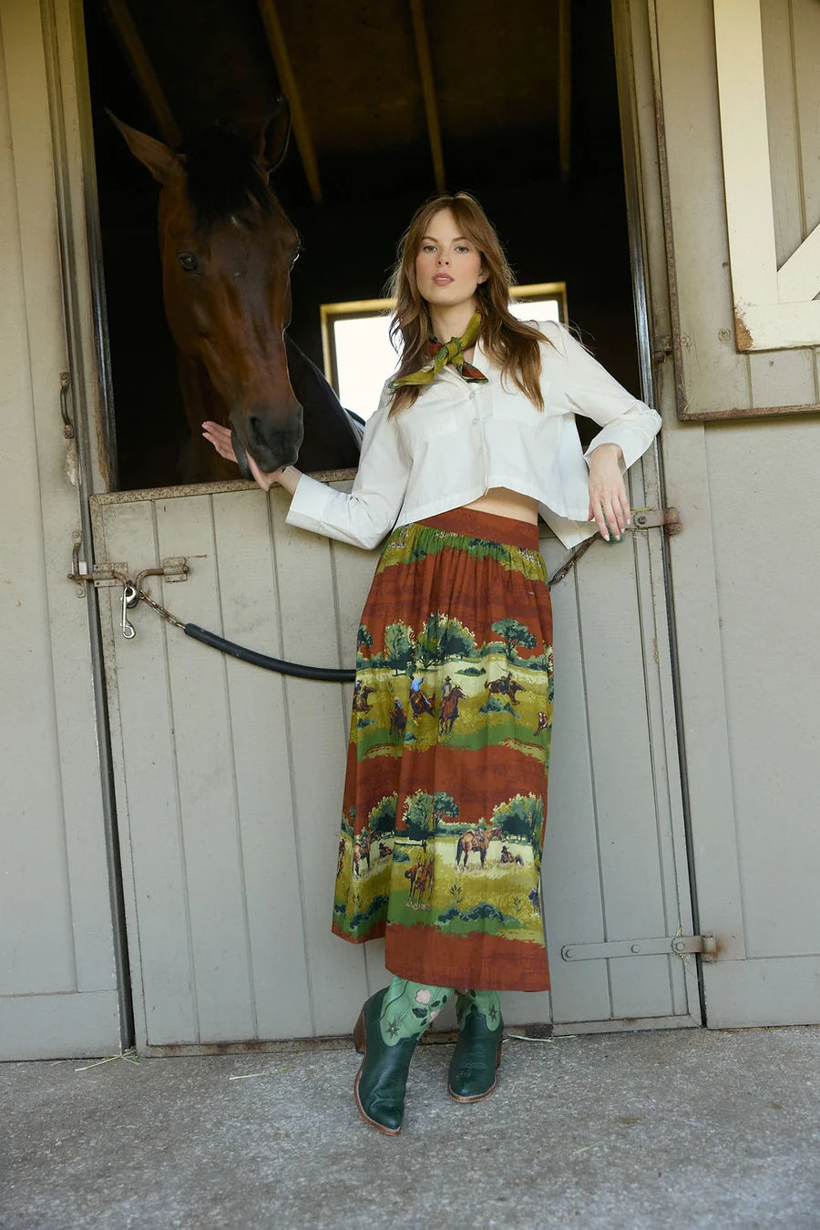 Kit Skirt, Ranching
