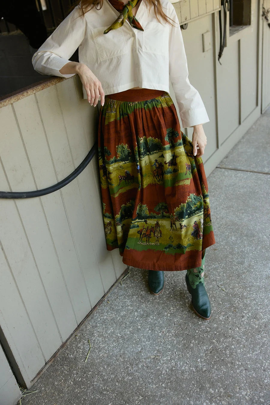 Kit Skirt, Ranching