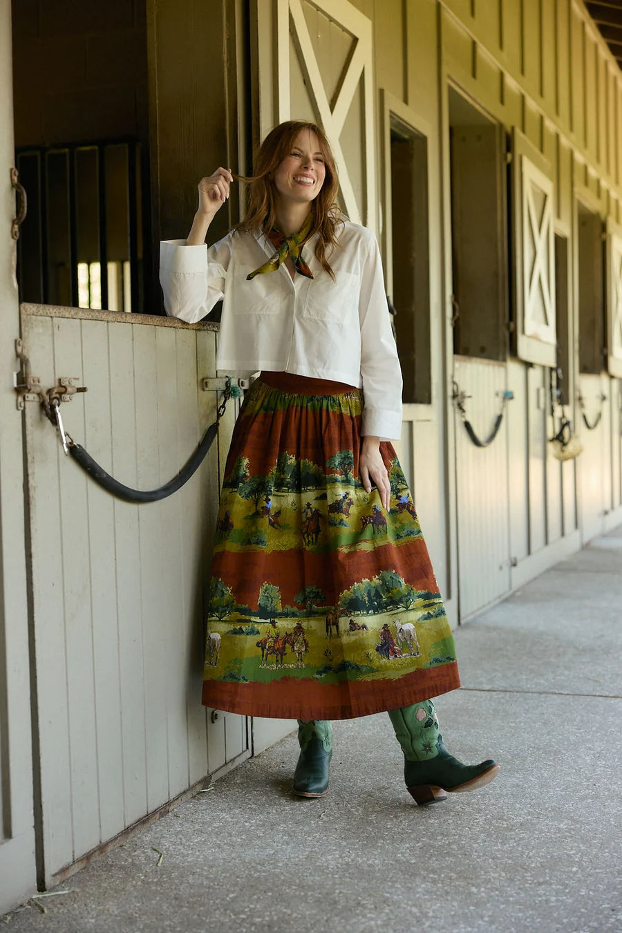 Kit Skirt, Ranching