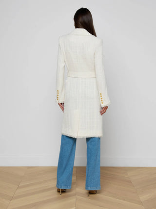 Cooper Tweed Trench Coat