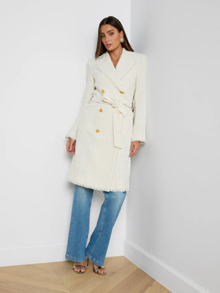 Cooper Tweed Trench Coat