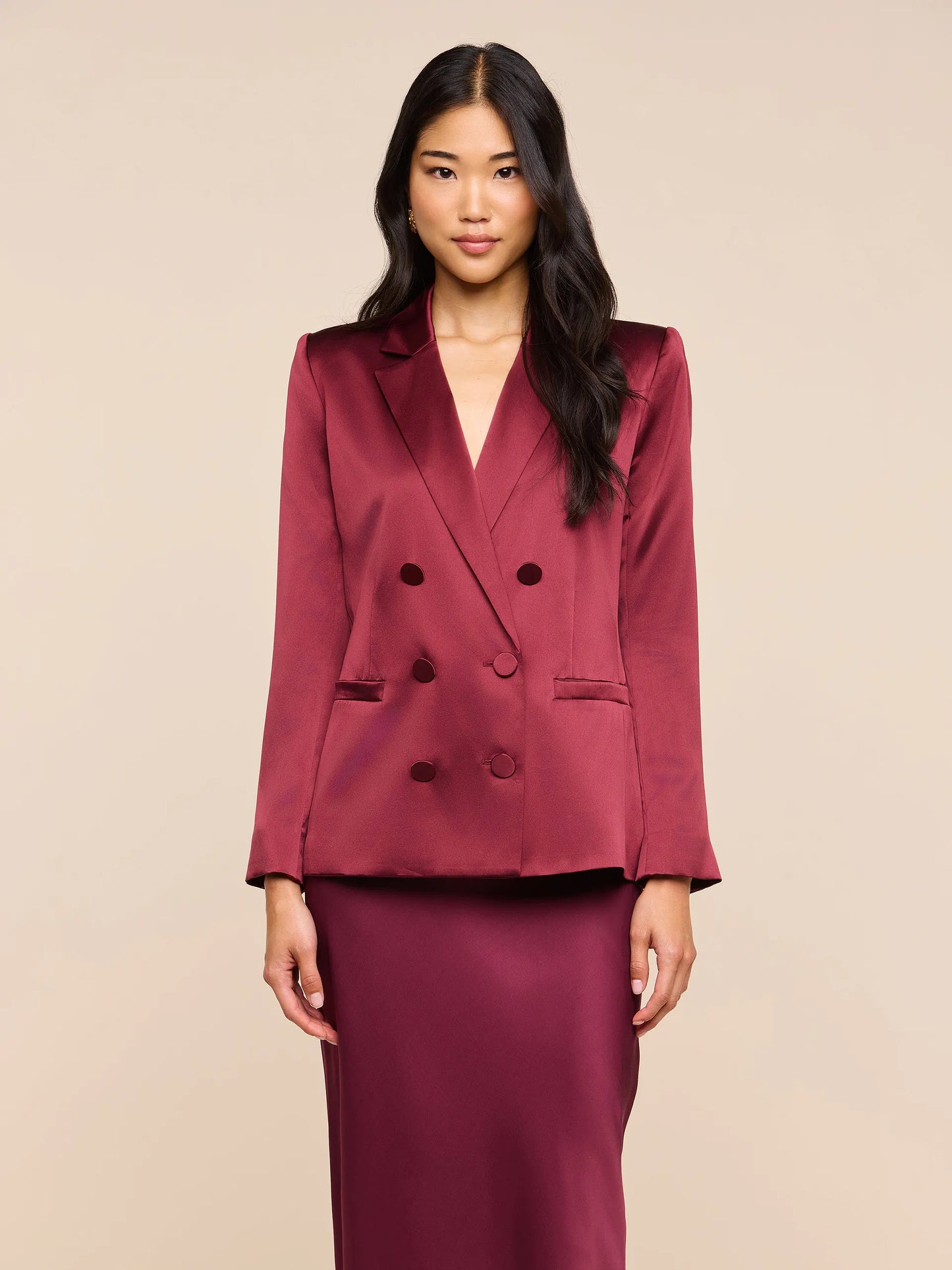 Sena Silk Blazer
