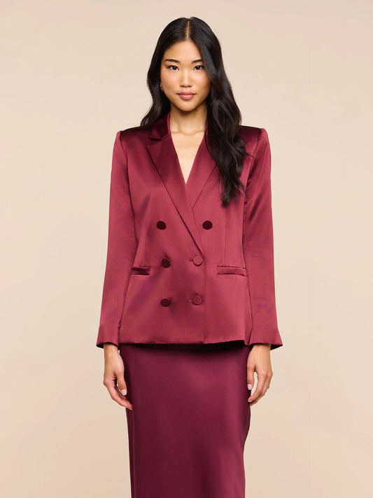 Sena Silk Blazer