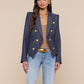 Solar Pinstripe Blazer
