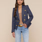 Solar Pinstripe Blazer