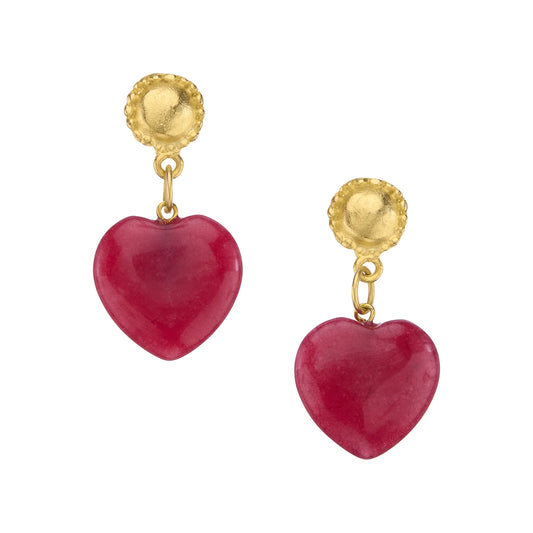 Loren Heart Earrings