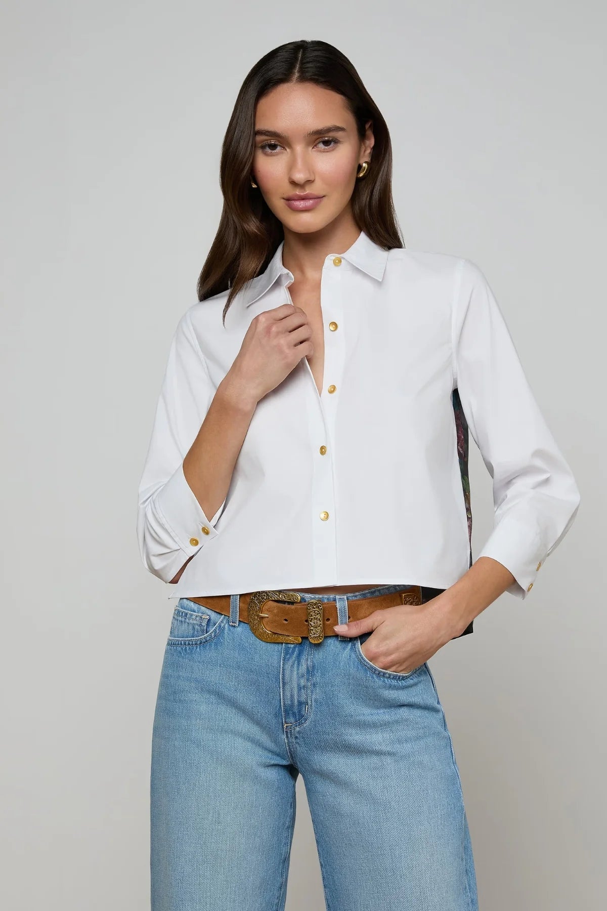 Fawn Scarf Top