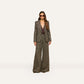 Beige Herringbone Chamberlain Sequined Blazer
