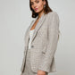 BLUE CHAMBERLAIN TWEED BLAZER