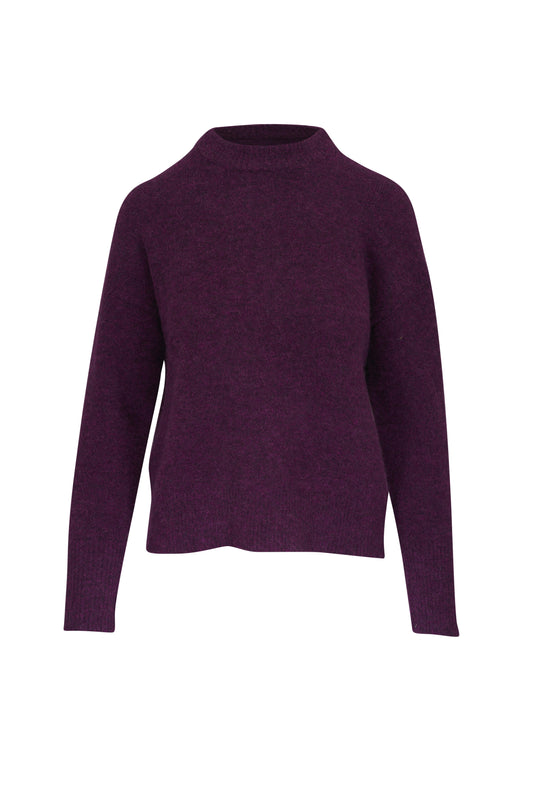 Lofty Easy Grape Crewneck Sweater