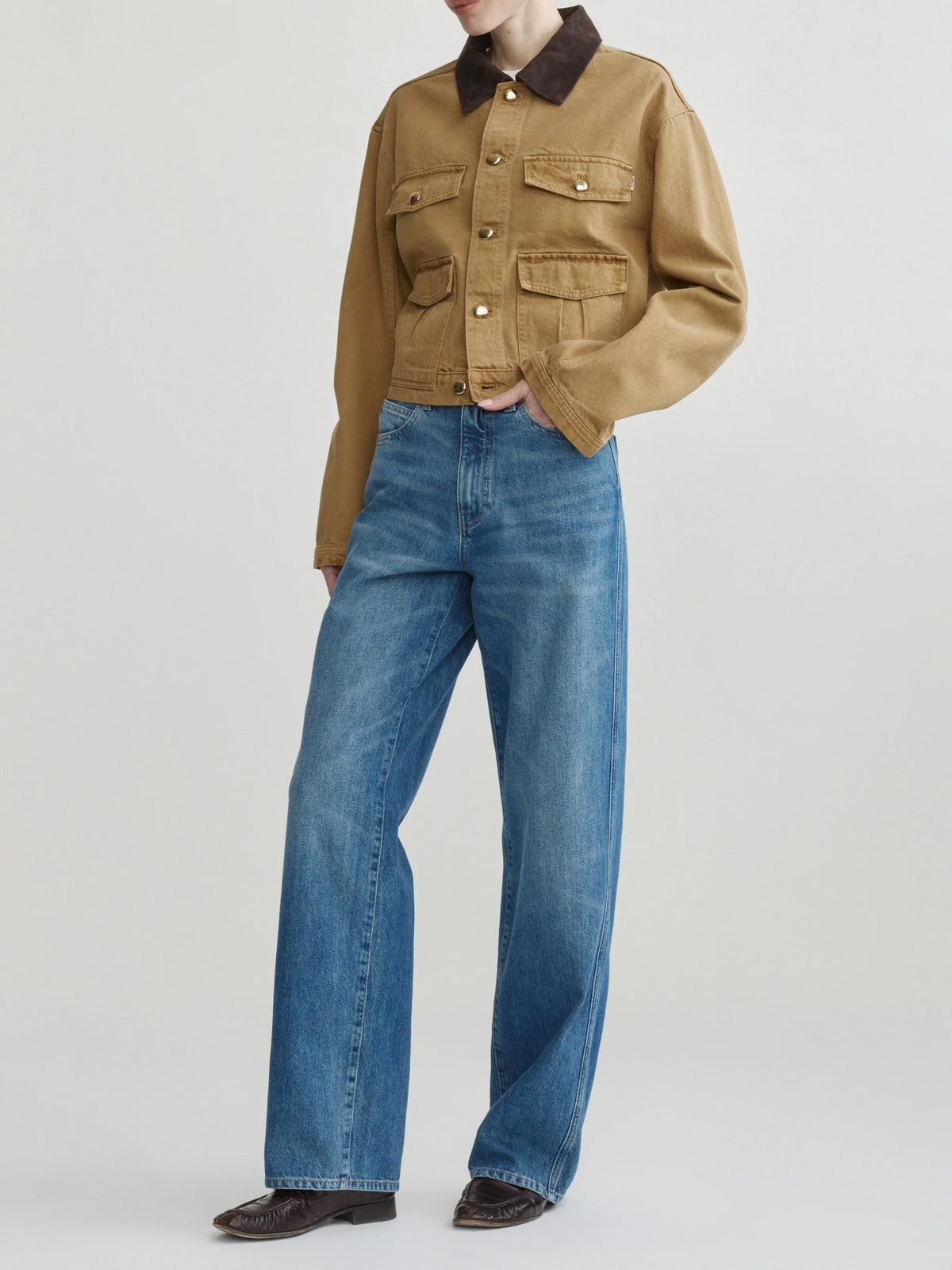 Savannas Boxy Denim Jacket