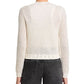 Blanca Sequinned Cropped Cardigan