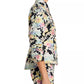 Ikat Bouquet Scrunched Canyon Jean Jacket