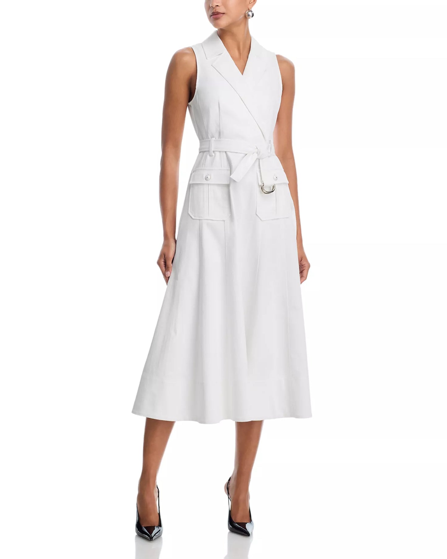 White Denim Lenessa Dress