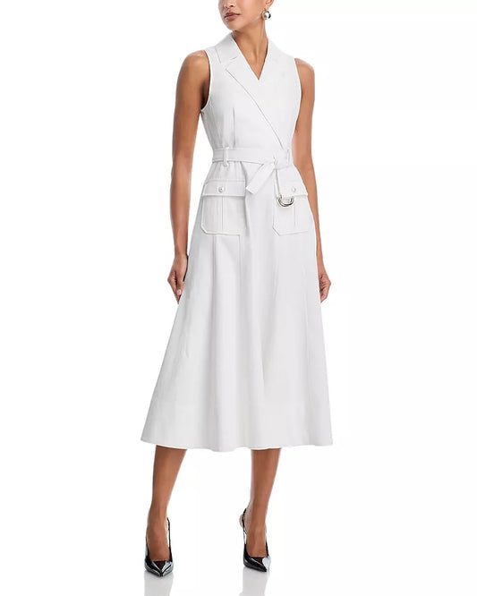 White Denim Lenessa Dress